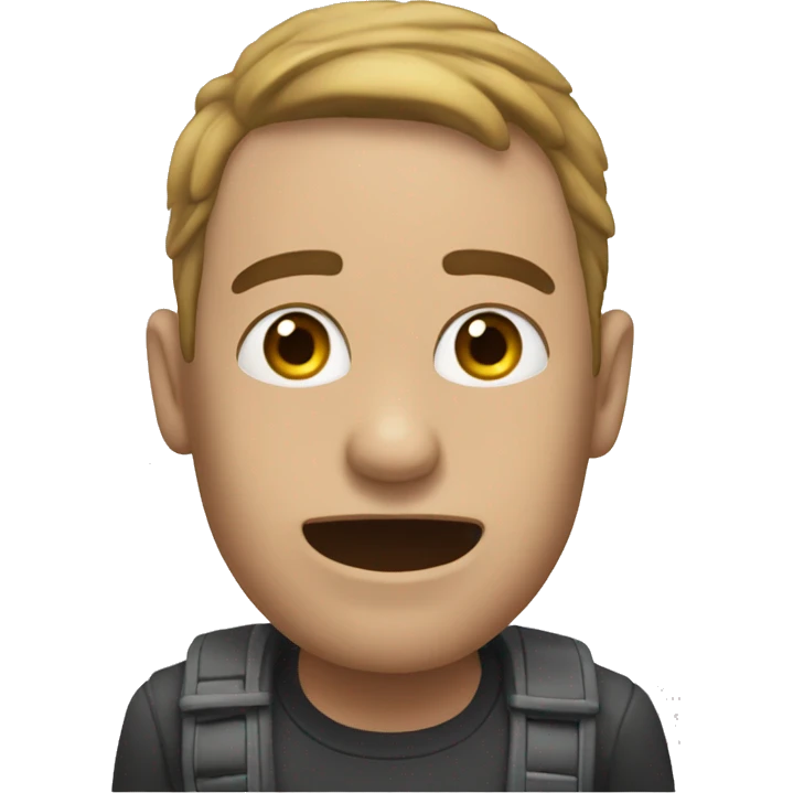 El emoji de la entrada con el labio mordido emoji