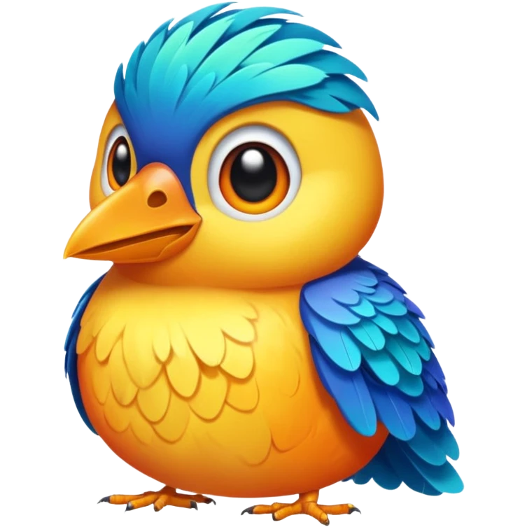 cool bird emoji