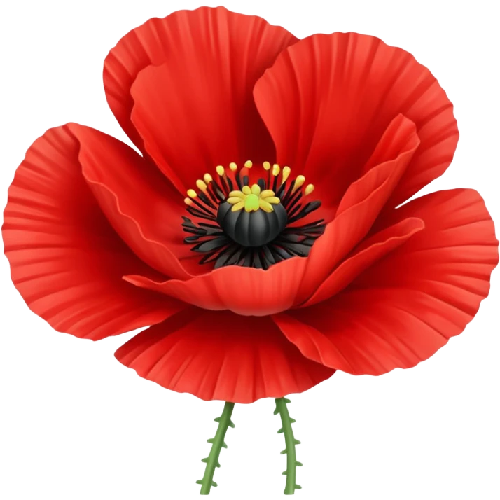 Poppy emoji