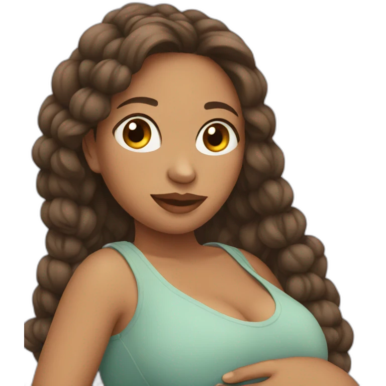 pregnant emoji