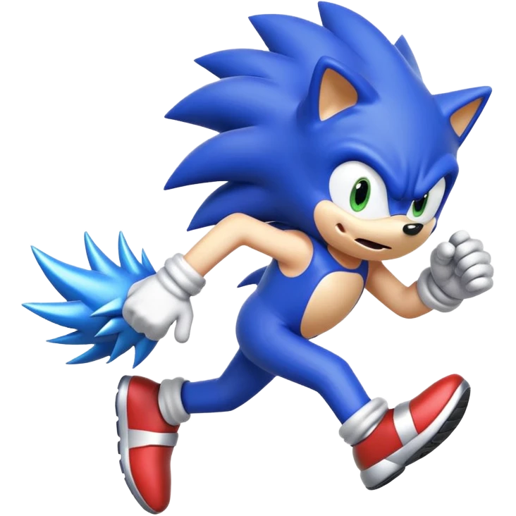 Sonic the hedgehog emoji