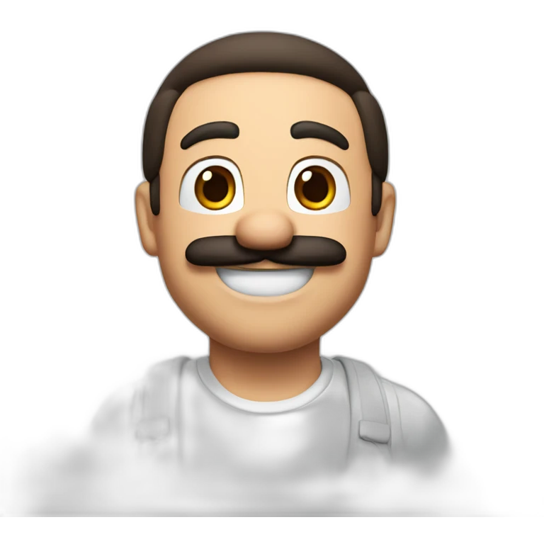 Memoji of Mario emoji