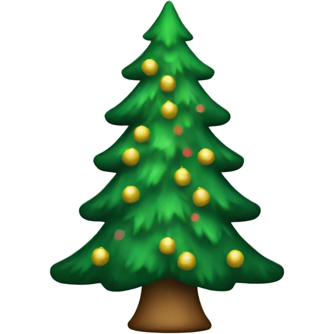 Christmas tree emoji