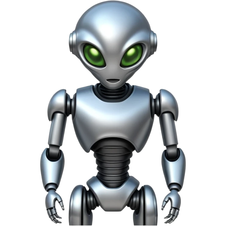 Alien robot emoji