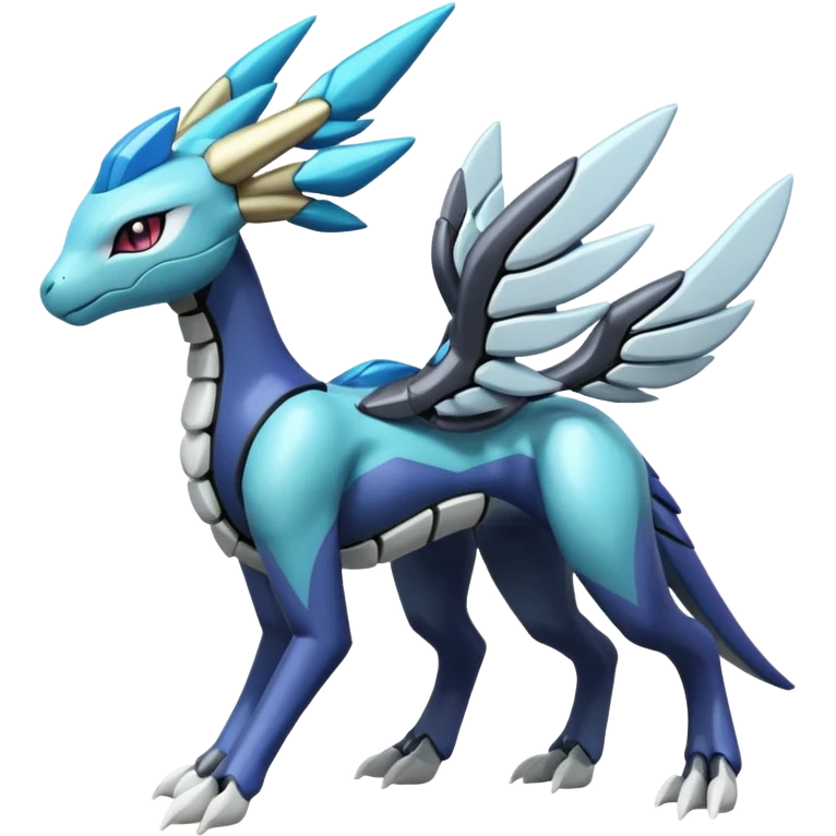 Meloetta-Zekrom-Kyurem-Dialga-Suicune-Pteromon-hybrid emoji