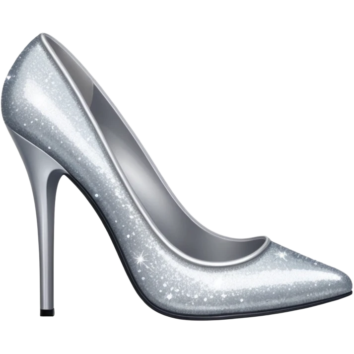 glitter shoes emoji