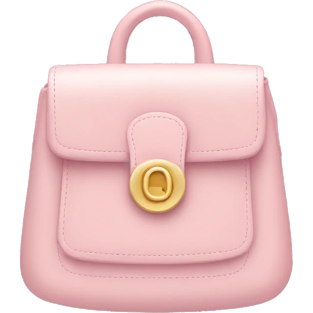 Light pink mini bag  emoji