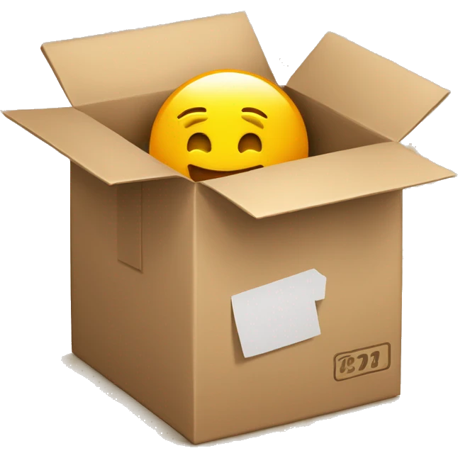 Trending business like mystery box emoji