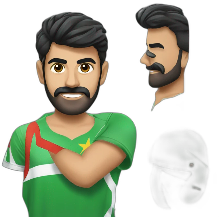 Mohammed Rizwan Pakistani batsmen emoji