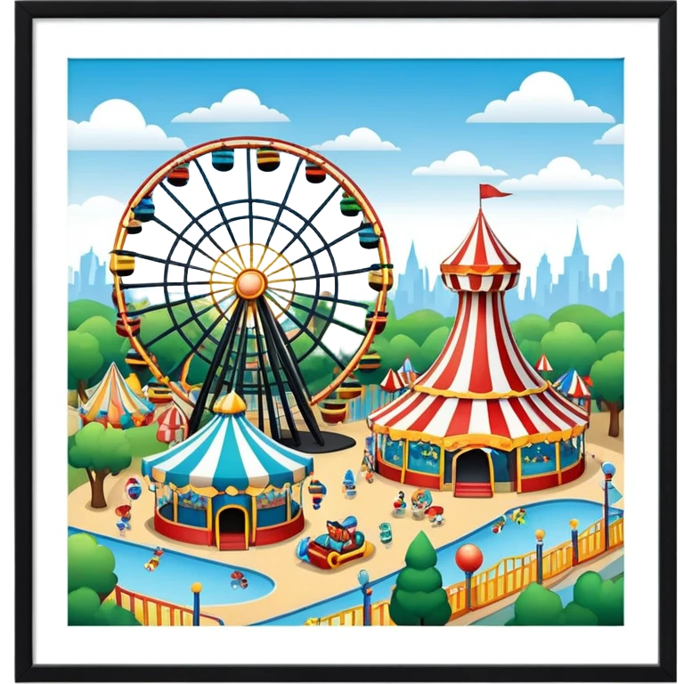 Amusement park emoji