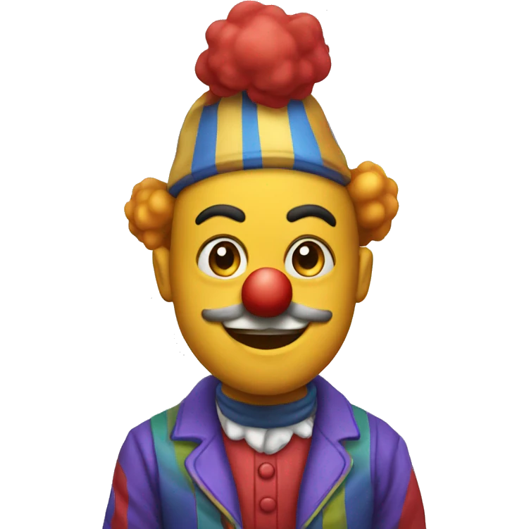 Clown trainer  emoji