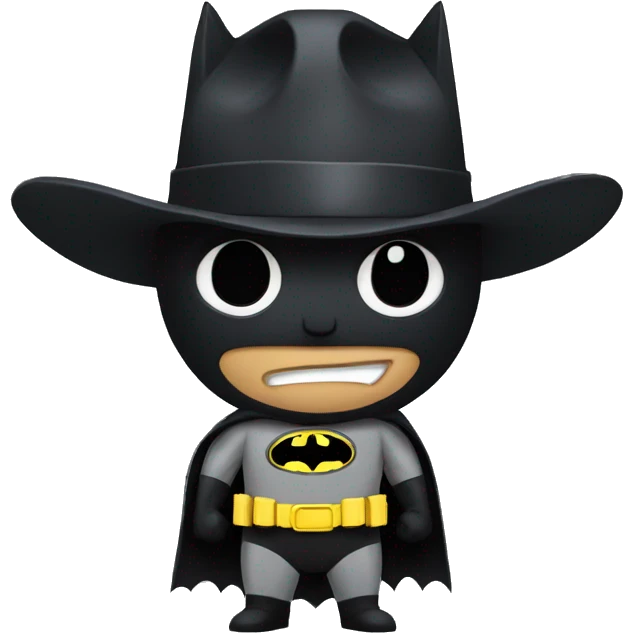 Batman with a sombrero emoji