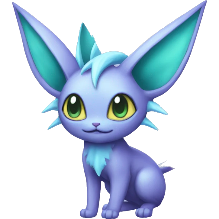Espeon-Vaporeon full body emoji