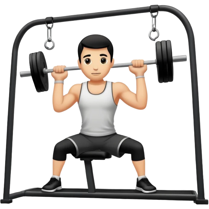 gym black  emoji