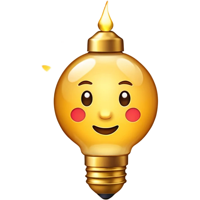 Christmas  gold  lights emoji