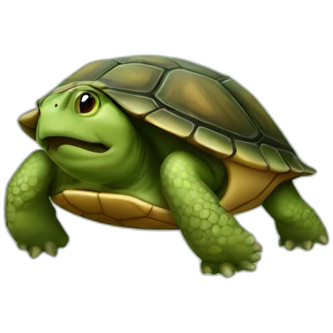 old turtle emoji