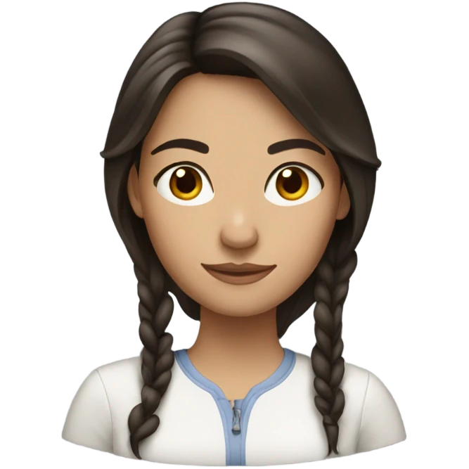 Brunette girl emoji