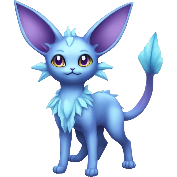 Espeon-Vaporeon full body emoji