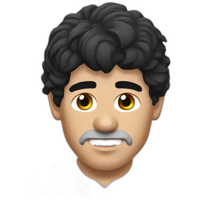 Diego Maradona Argentina emoji
