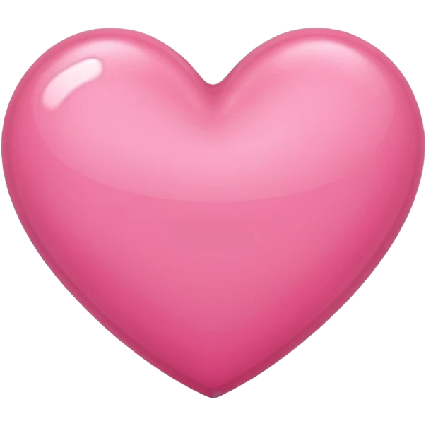 Pink heart emoji