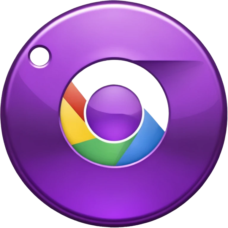 purple googlr chrome icon emoji