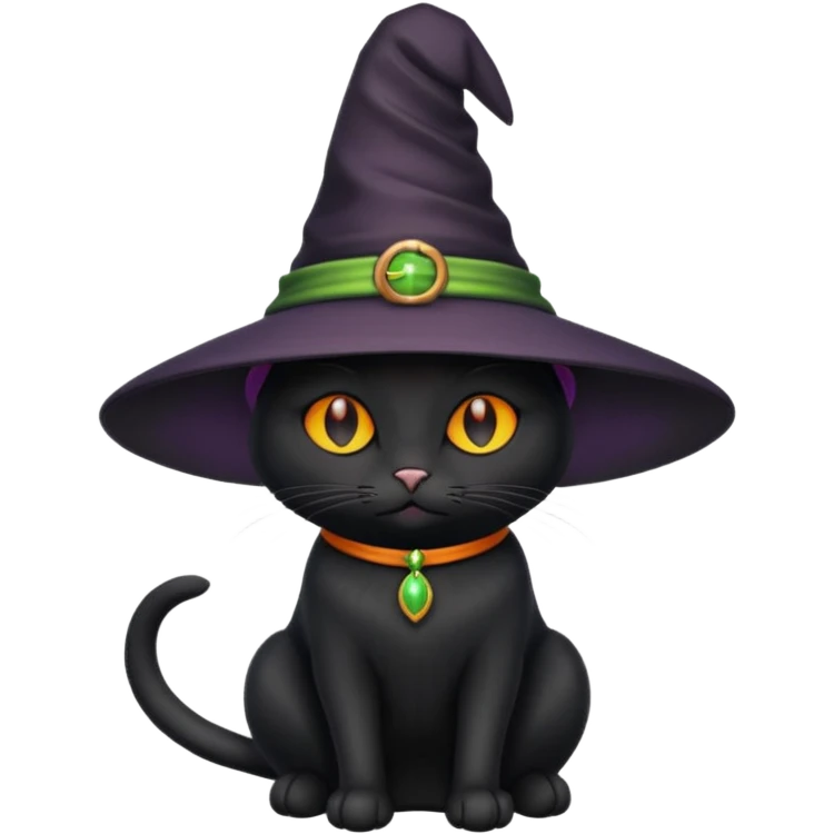 Witch Cat emoji