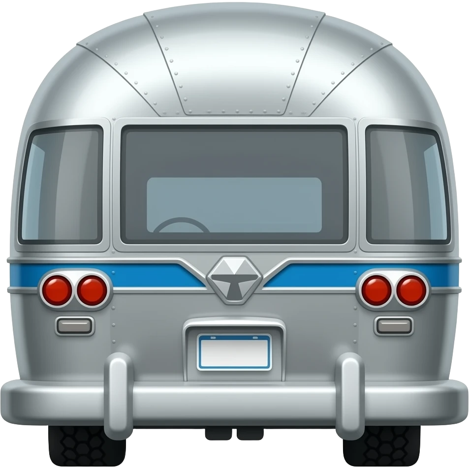 1965 vintage Airstream Caravel emoji