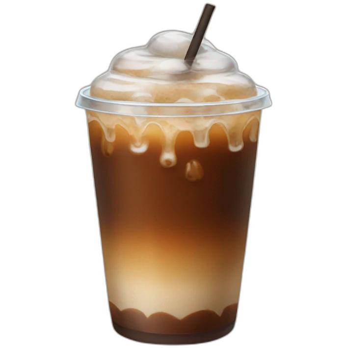 Iced coffee  emoji