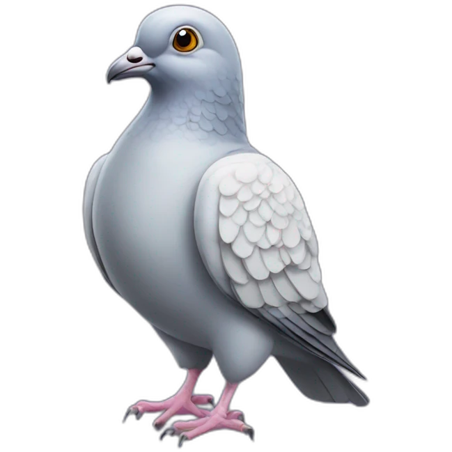 Informaticien pigeon emoji