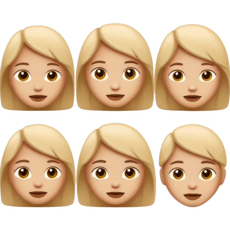 nude color emoji, light skin tone emoji