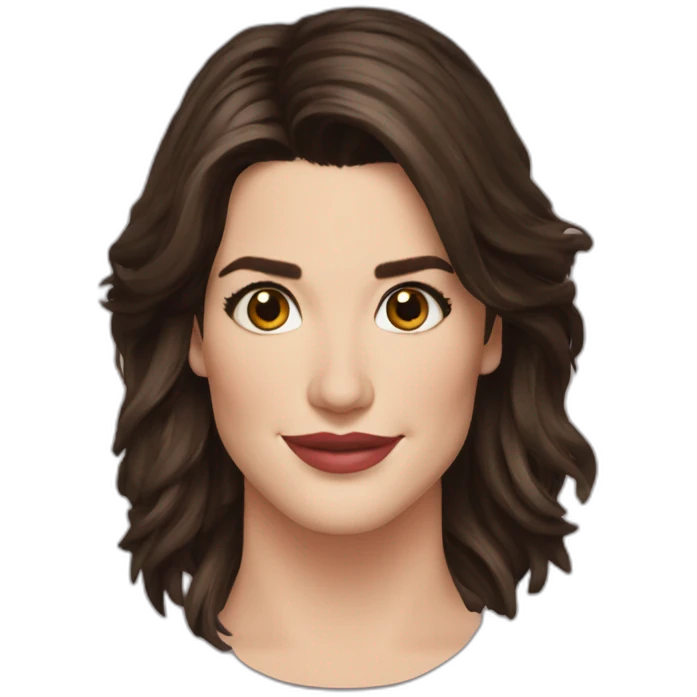 Cobie Smulders long hair emoji
