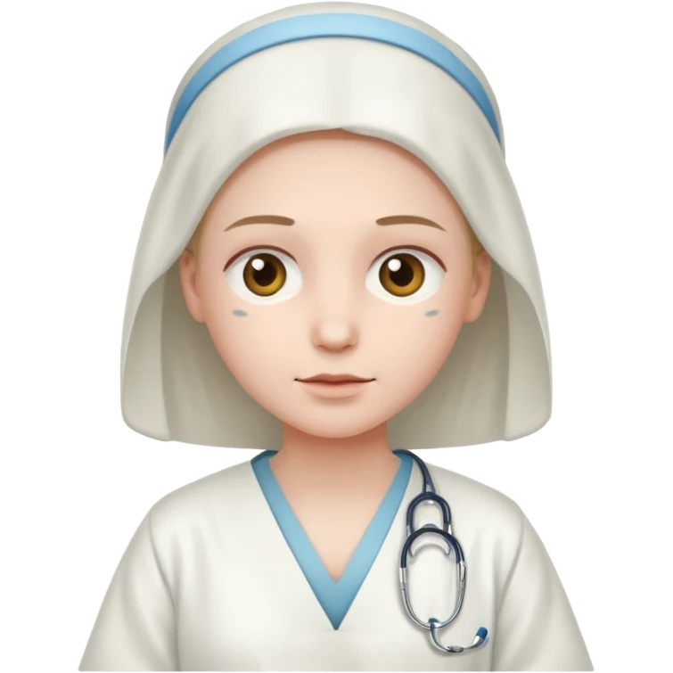 patient in hospital in hospital emoji