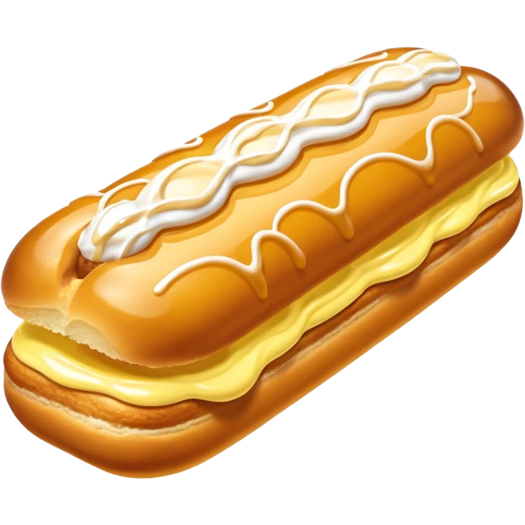 Cream soda éclair emoji