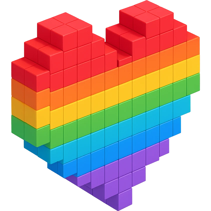 Heart rainbow  emoji