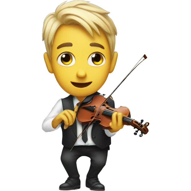 Worlds smallest cricket playing the worlds smallest violin emoji