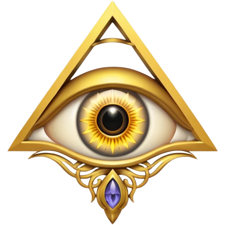 Illuminati eye emoji