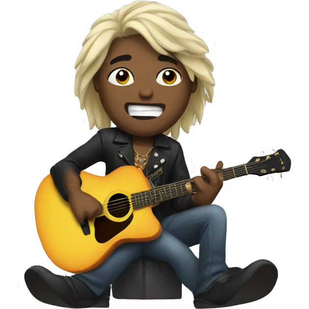 rock musician emoji