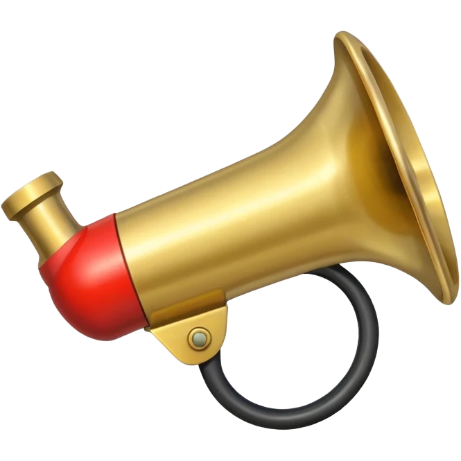 Bicicle horn emoji