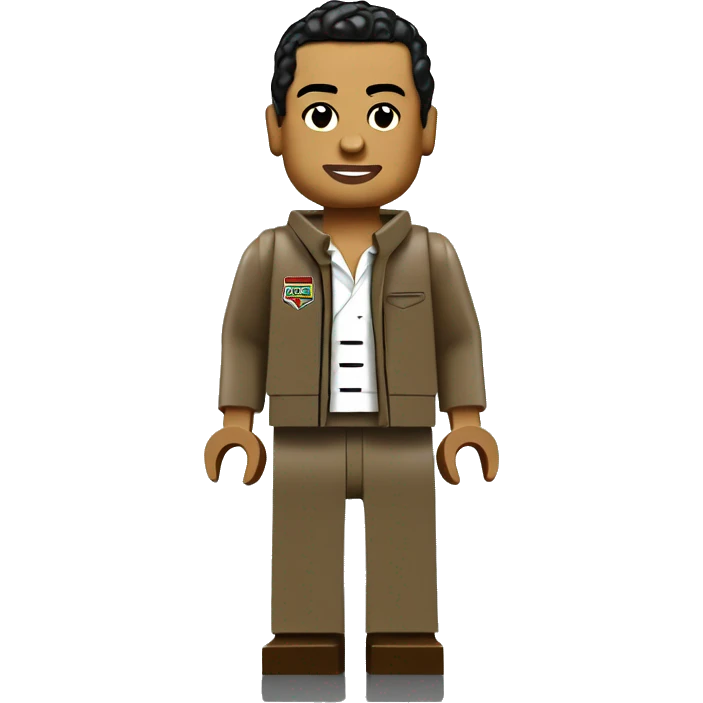 LEWIS HAMILTON lego full body emoji