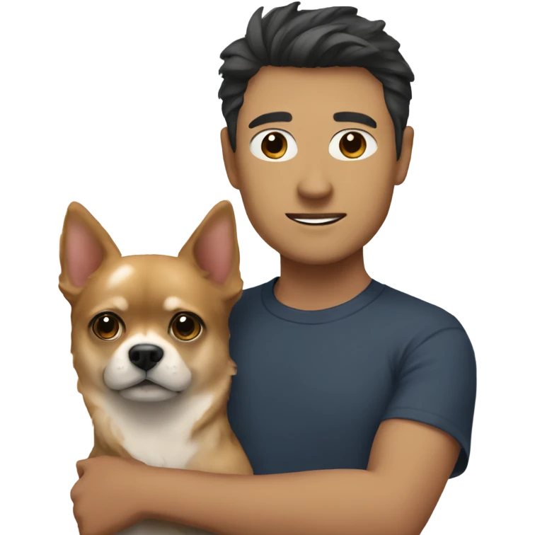 andrew with chihua emoji