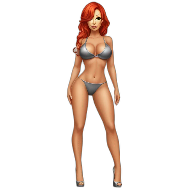 Bianca Beauchamp full body emoji