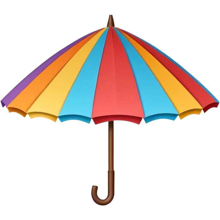 Guarda chuva de bebida alcoólica  emoji