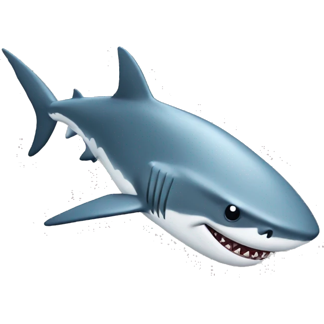 shark doing a get emoji