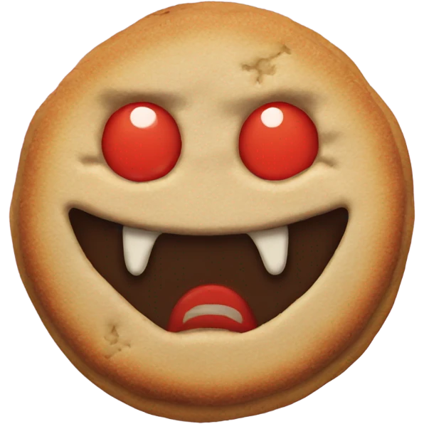 Demon cookie  emoji