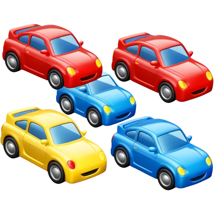 toy cars emoji