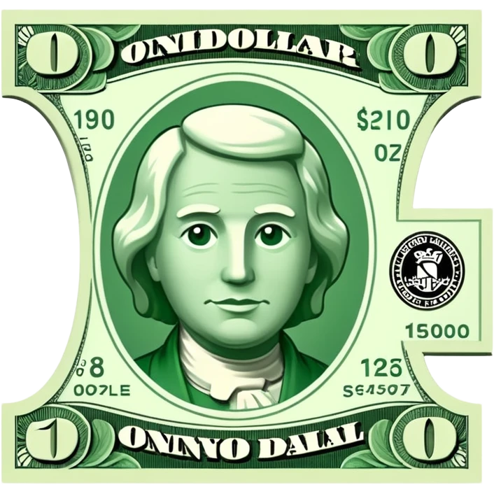 dollar emoji