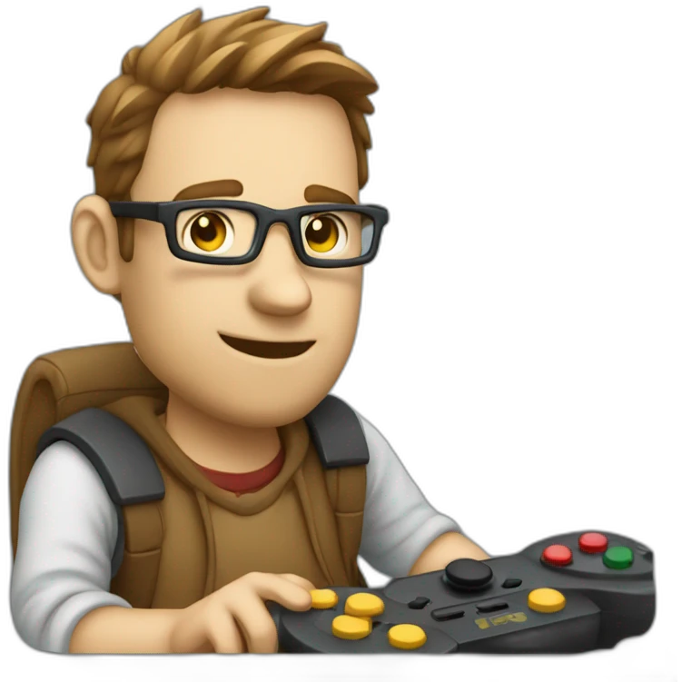 scala developer palying video games emoji
