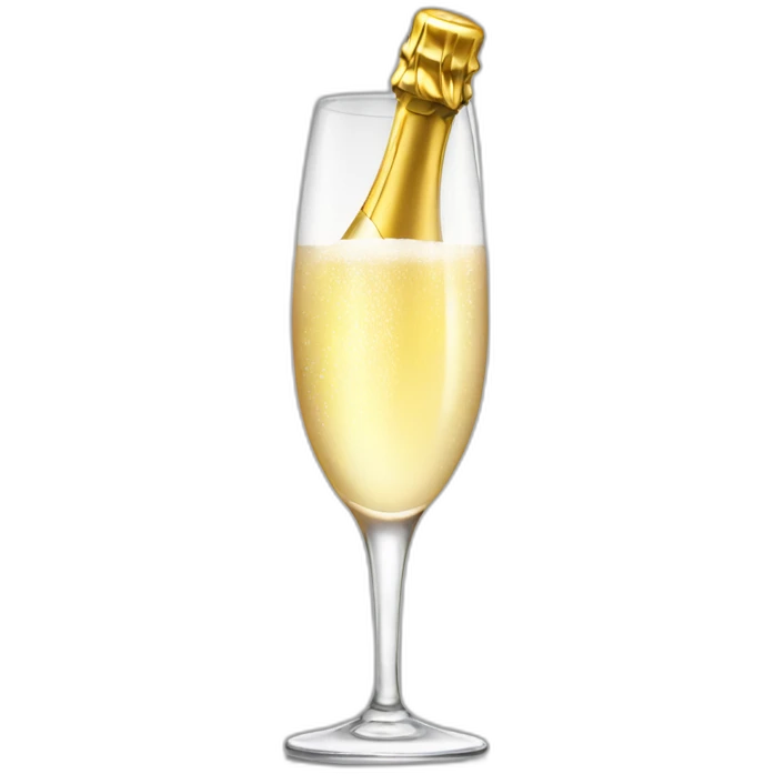 Champagne emoji