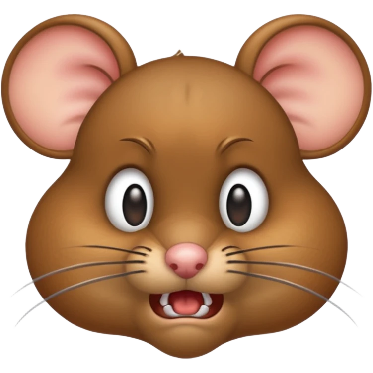 no make it a mouse cussing emoji