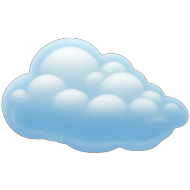 cloud emoji